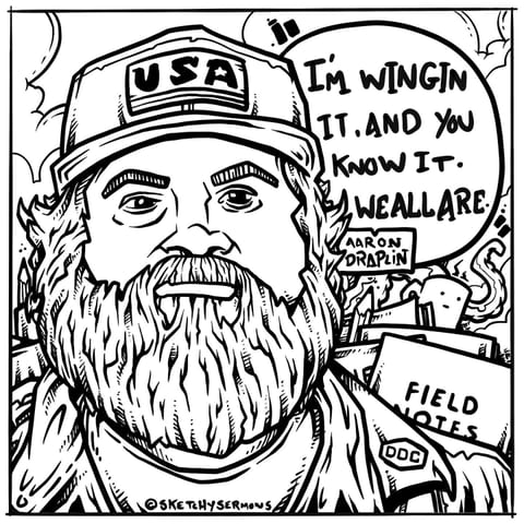 Whenever @draplin pops up I pretty much stop what I’m doing…