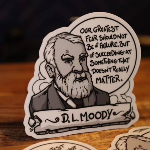 NOW AVAILABLE! D.L. Moody stickers! Grab 2 of them for $5… (image 2)