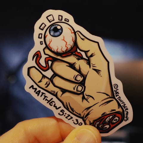 Here's my newest sticker; I promise I did *not* make this (image 2)
