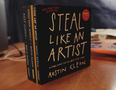 🚨 GIVEAWAY! All 3 Austin Kleon books! Read below are… (image 2)