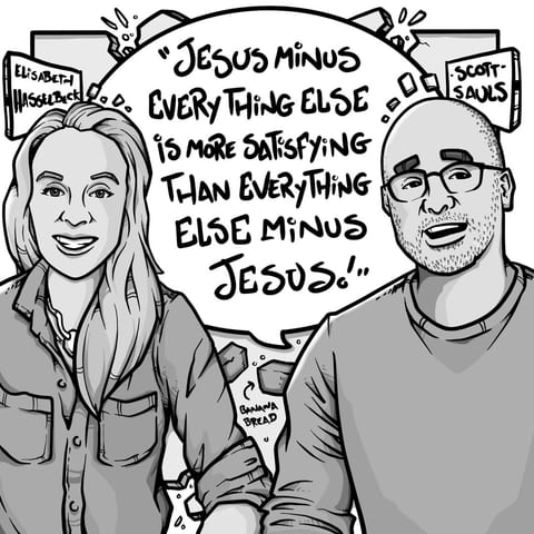 Jesus minus everything else is more satisfying than…