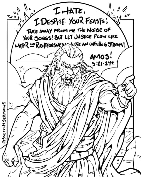 I hate, I despise, your feasts!