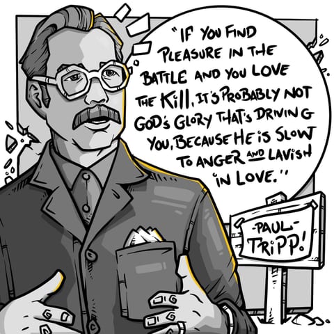 I am convinced that many of the theological battles on… (image 2)