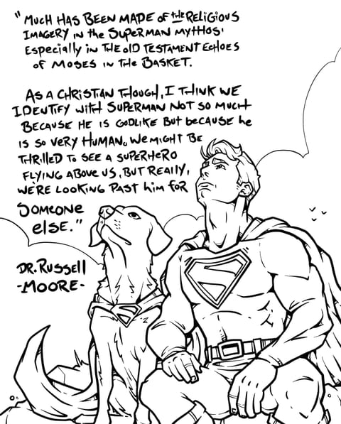 Much has been made of the religious imagery in the Superman…