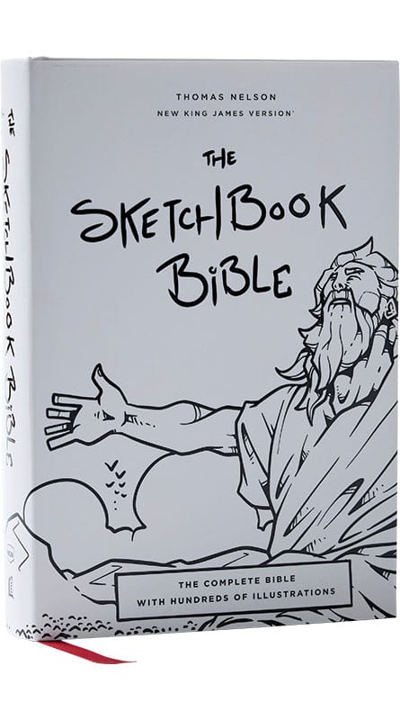 The Sketchbook Bible, NKJV hardcover edition, illustrated by Paul Mignard