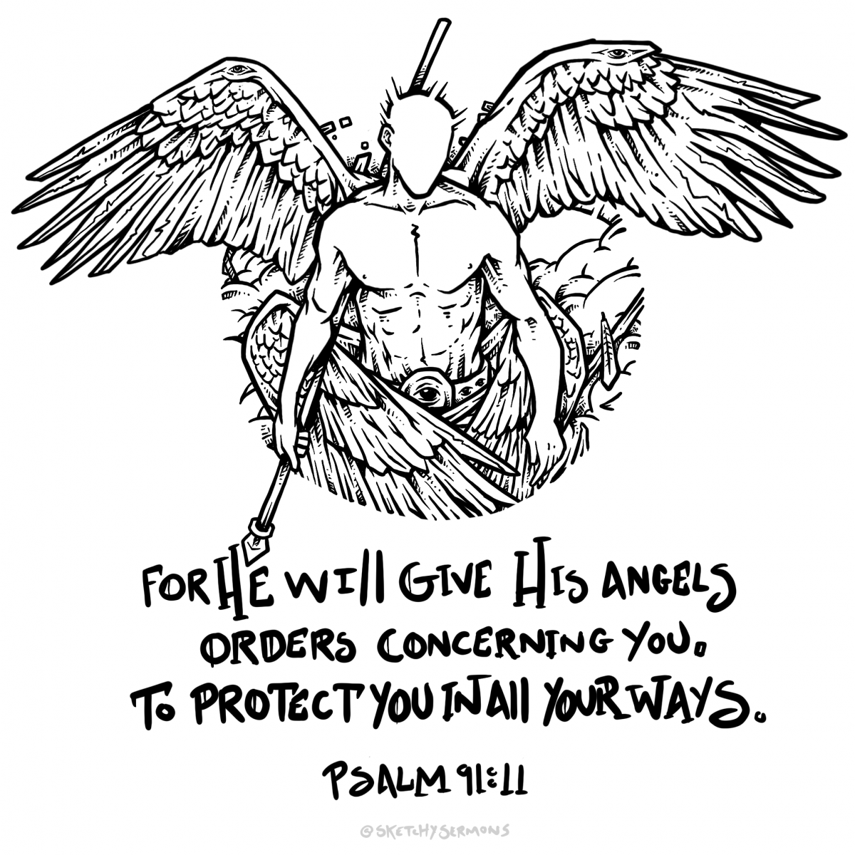 Psalm 91: Angels