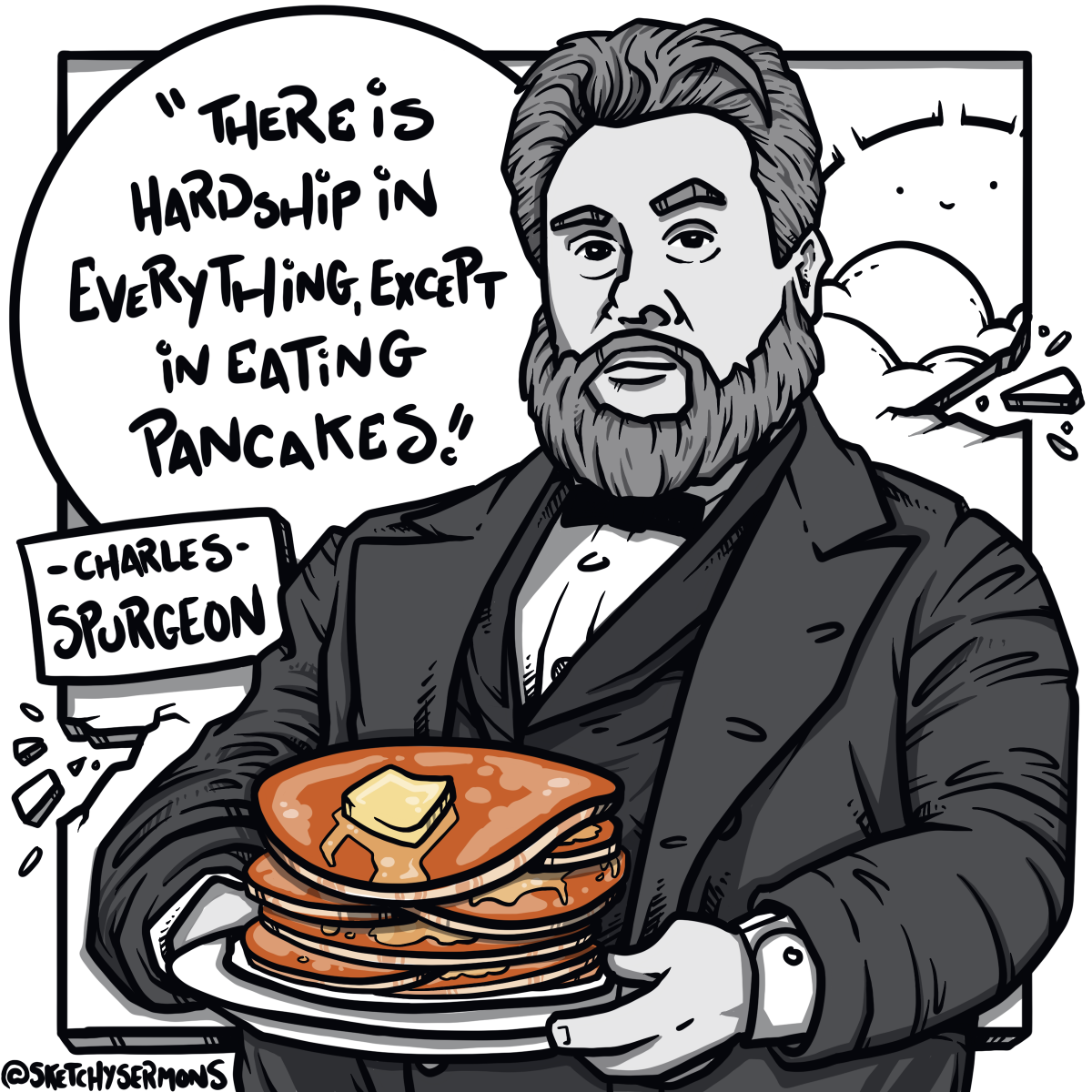 Charles Spurgeon on Pancakes